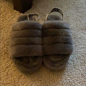 Brand new ugg slippers size 8. Worn once